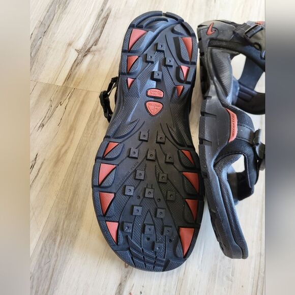 NIKE ACG ALL-TRAC AMPHIBIOUS sandals size 12 Color black and red Strap Open Toe - Picture 3 of 9